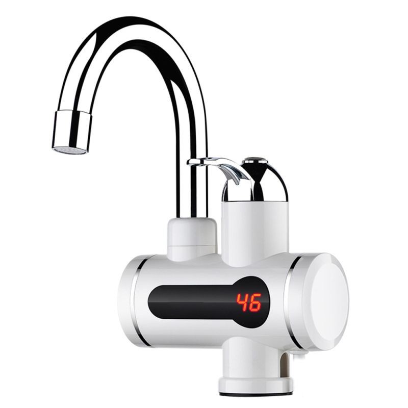 Robinet electric 3000W, afisaj temperatura LCD, 2.5 L/minut, montare chiuveta, ProCart® - imagine 5